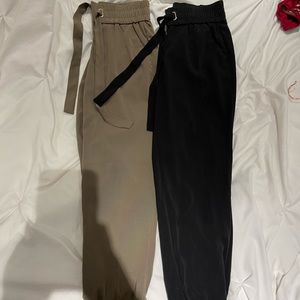 Set of 2 dynamite jogger style dress pants